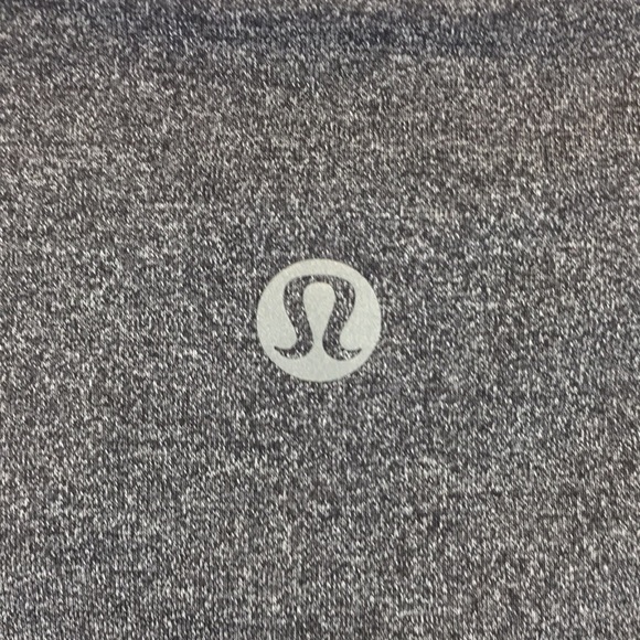 Lululemon Athletica Gray Black Heather Capri Leggings Womens‎ 6 Pull On Running - Picture 5 of 9